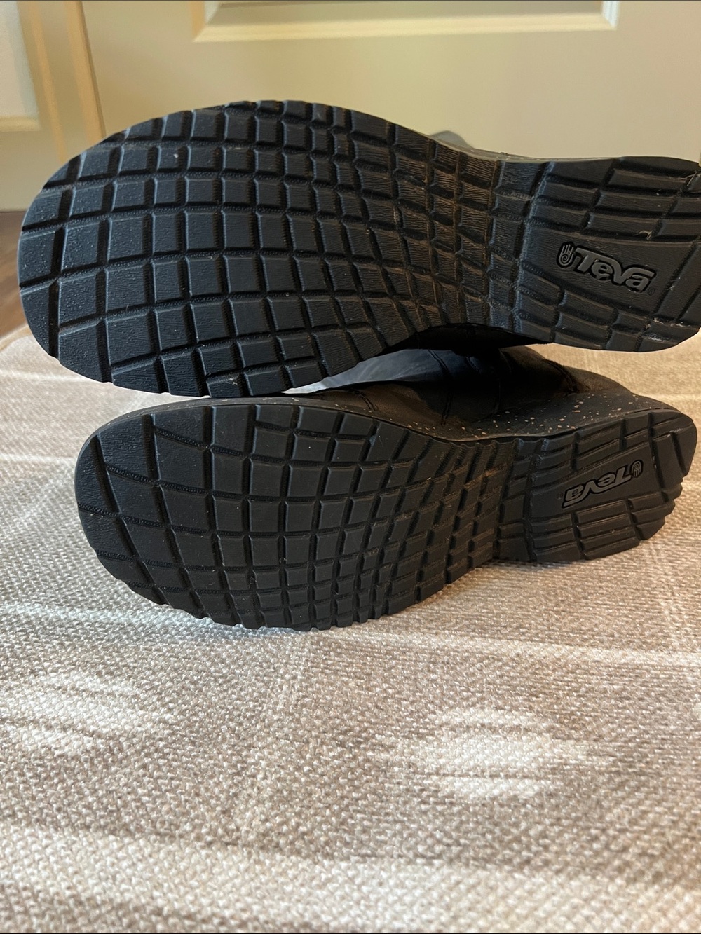 Teva Black Tall Leather Zip Boots - Picture 5 of 5